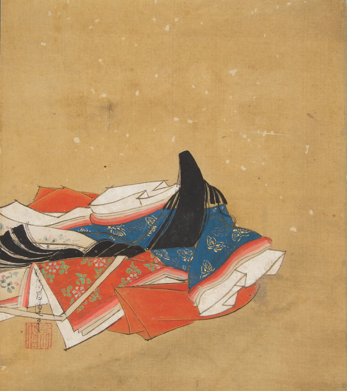 Ölümsüz Şair, 17. yüzyıl. by Kano Shoun