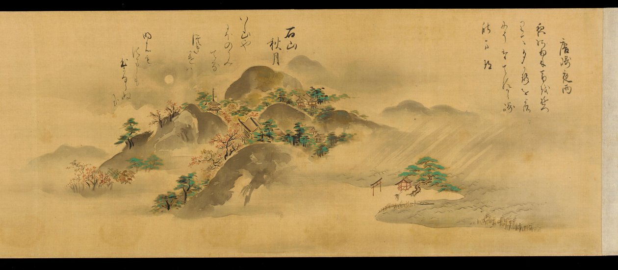 Omi Eyaletinden Sekiz Görünüm, Edo dönemi, 1670. by Kanō Tan’yū