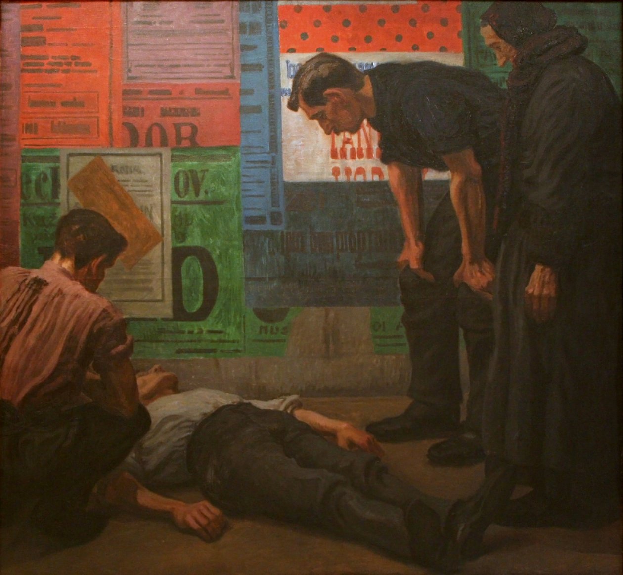 Şantiyede Kaza by Karel Myslbek