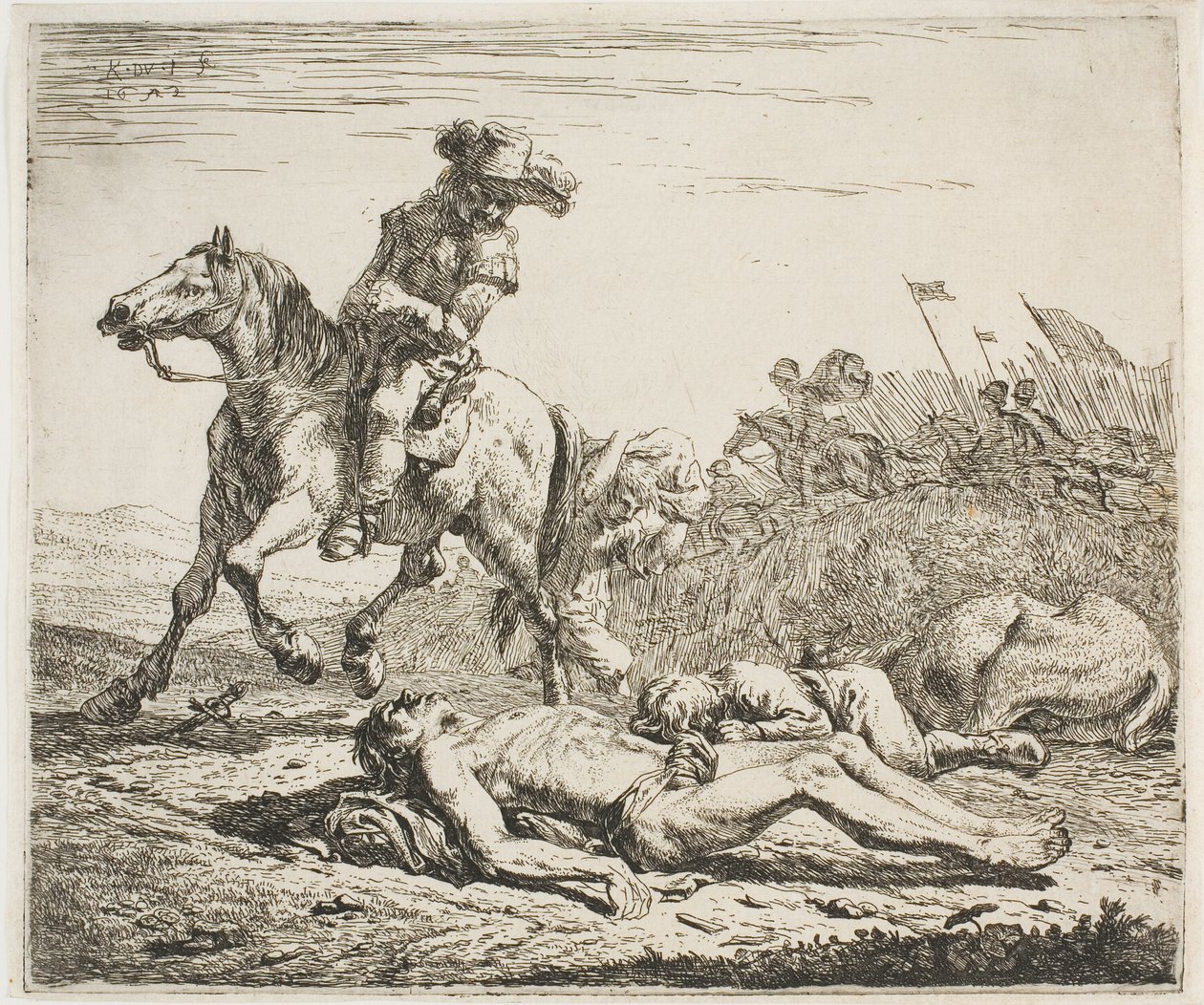 Savaş alanı by Karel Dujardin