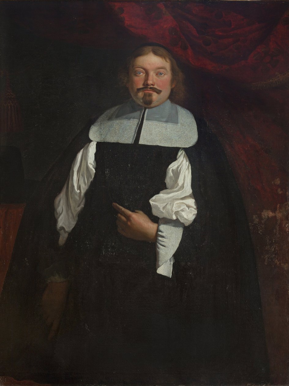 Chudenice Kontu Humprecht Jan Czernin (1628-1682) - Karel Skreta (1610-1674) portresi. Tuval üzerine yağlıboya by Karel Škréta