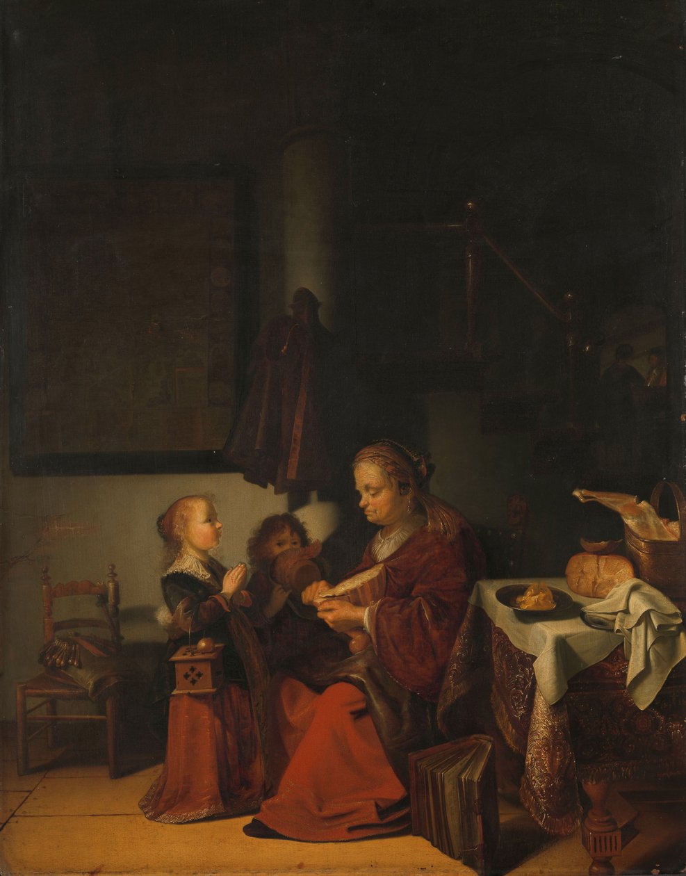 Kahvaltı, 1640-54 by Karel Slabbaert