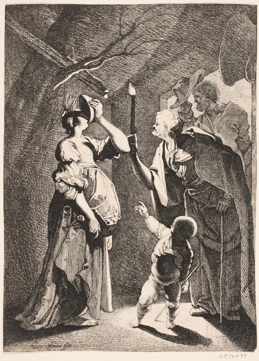 Stellio tarafından türetilen Ceres by Karel van III Mander
