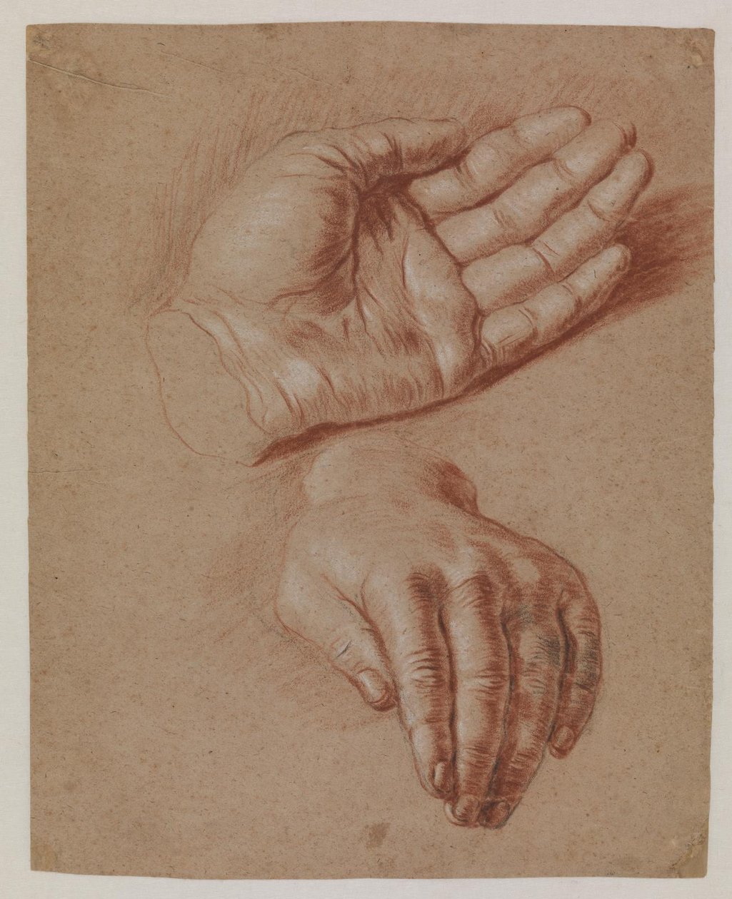 İki elin çalışmaları. by Karel van III Mander