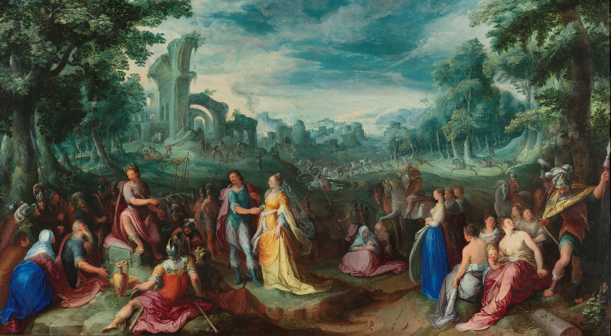 Scipio Kıtası Scipio Kıtası. Öte yandan: Doğa Üzerine Alegori by Karel van Mander (I)