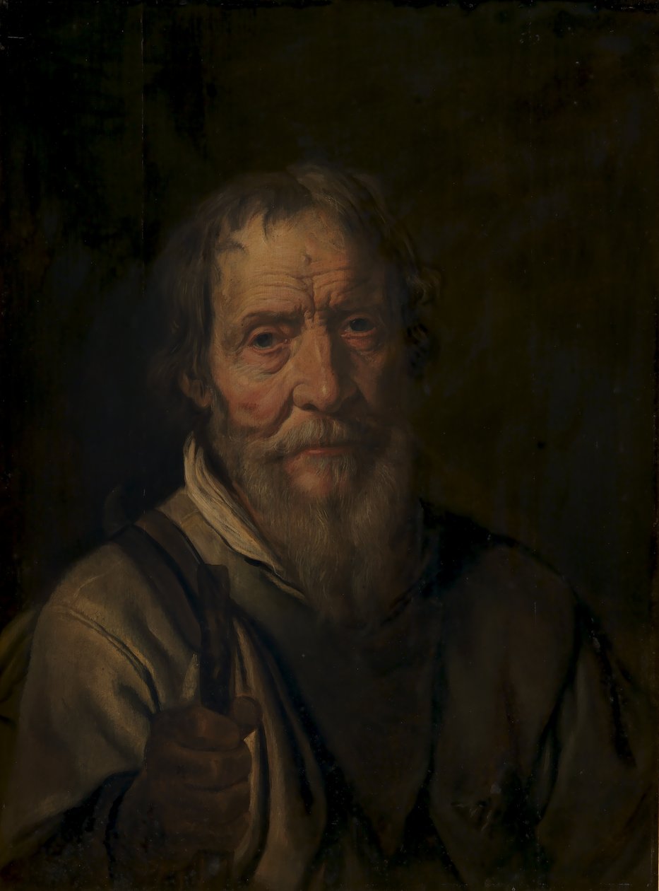 Yaşlı Bir Adamın Portresi. Christian Jacobsen Drakenberg by Karel van Mander III
