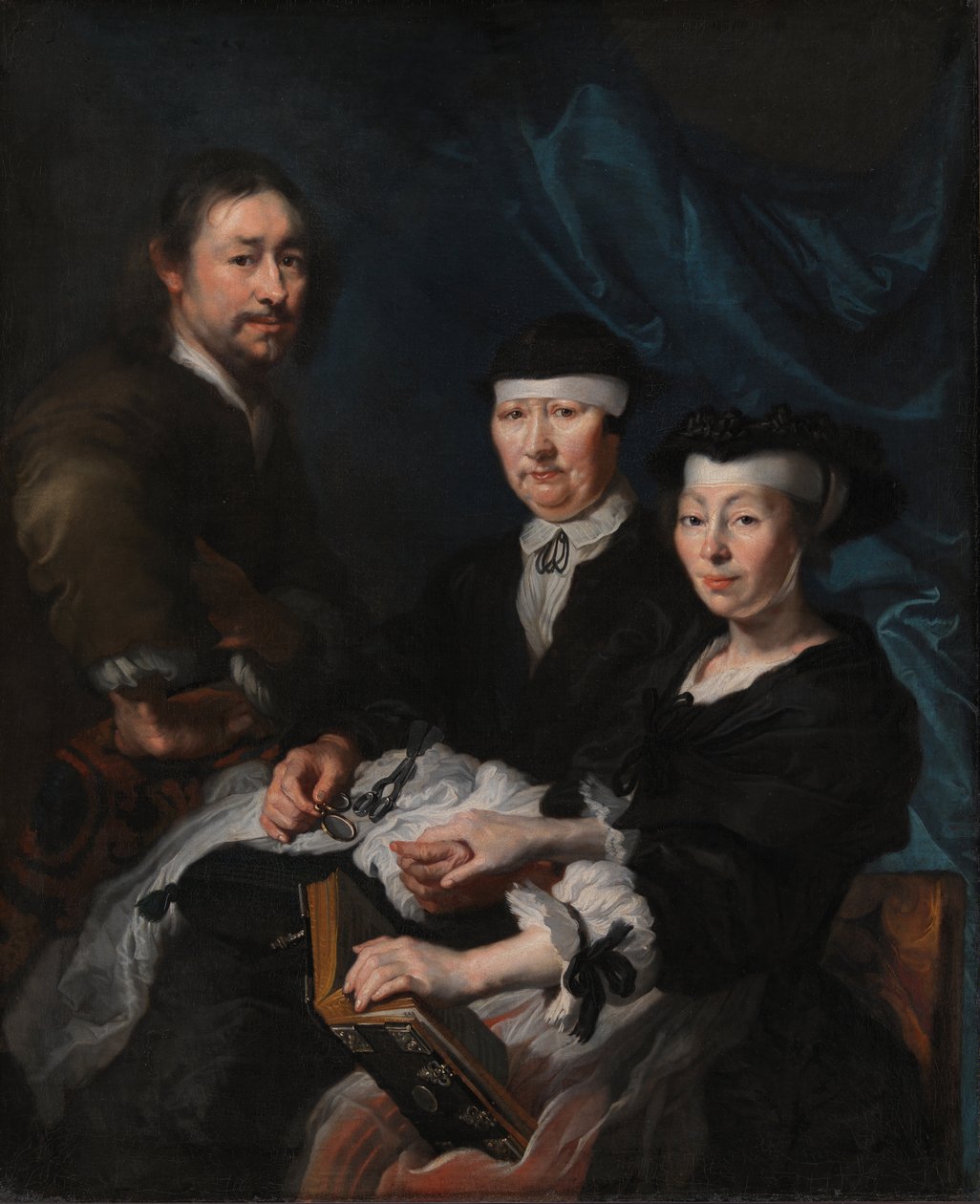 Sanatçı Ailesi ile by Karel van Mander III