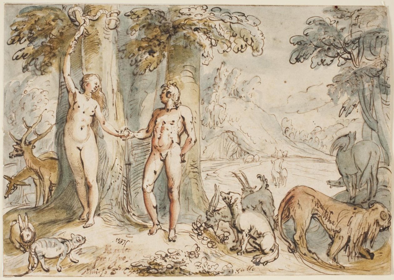 İnsanın düşüşü by Karel van Mander I