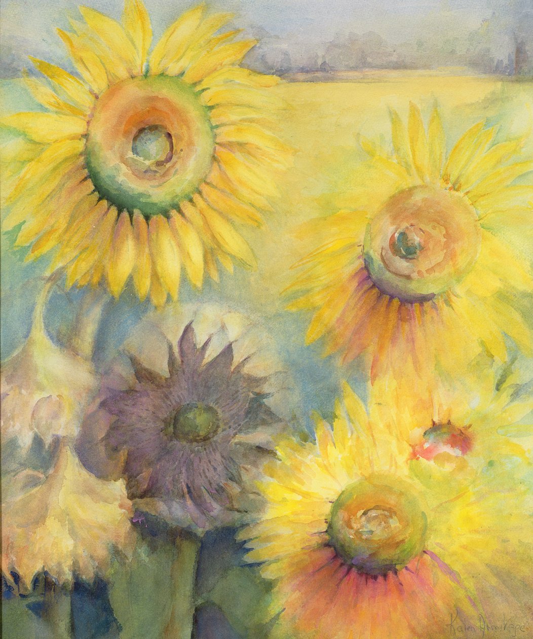 ayçiçekleri by Karen Armitage