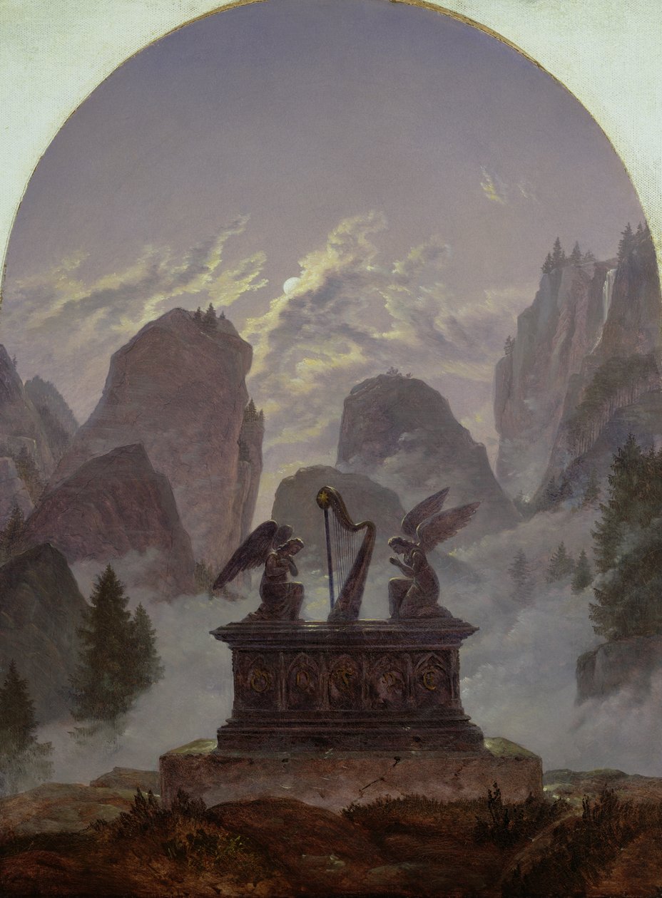 Goethe Anıtı by Karl Gustav Carus