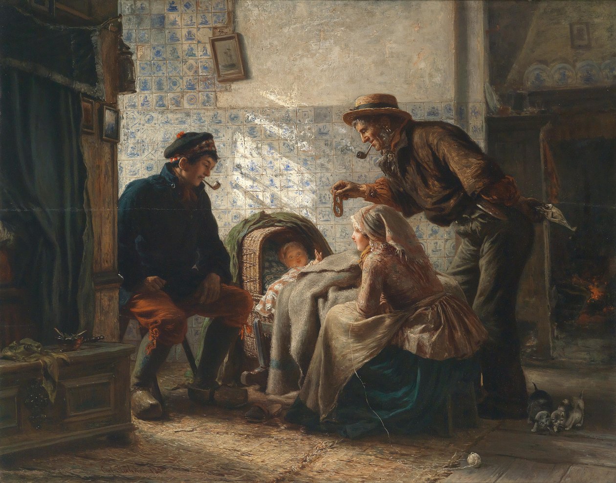 beşikte by Karl Hübner