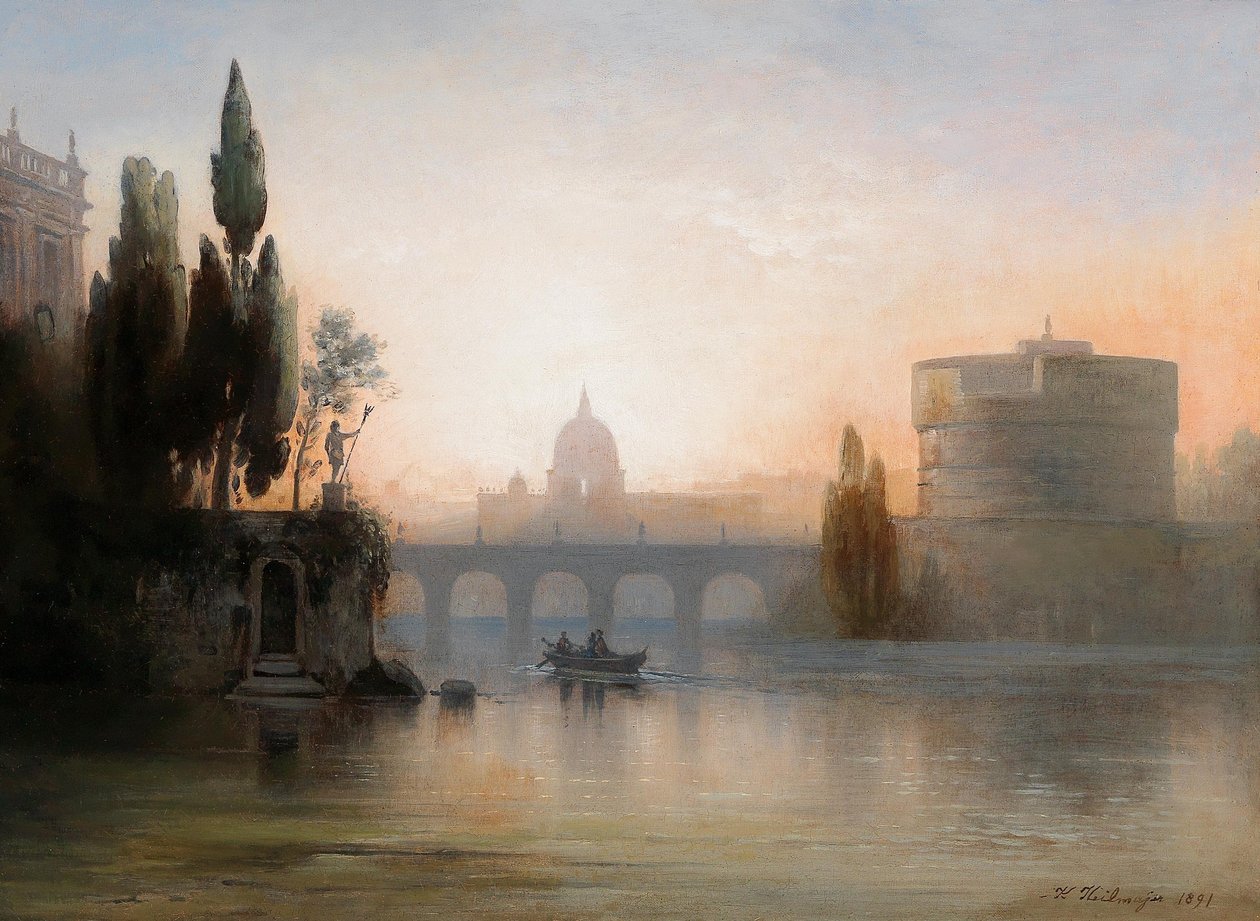 Roma Sahnesi by Karl Heilmayer
