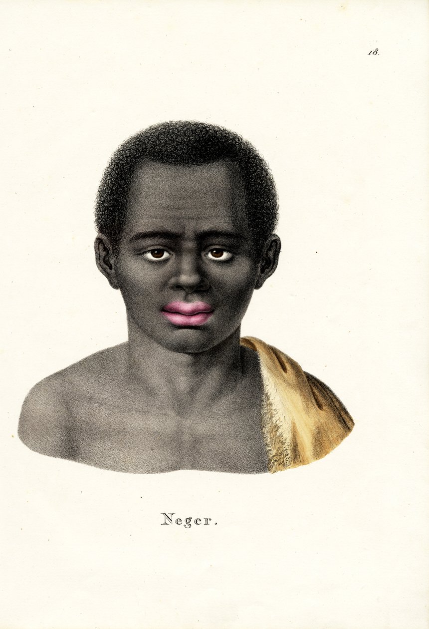 Kara Adam, 1824 by Karl Joseph Brodtmann