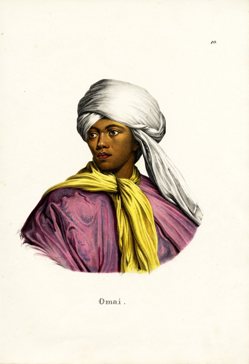 Omai, 1824 by Karl Joseph Brodtmann