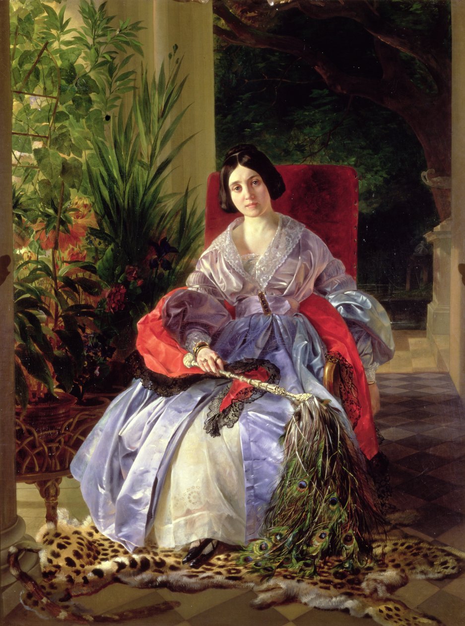 Prenses Elizaveta Pavlovna Saltykova (1802-63) 1841