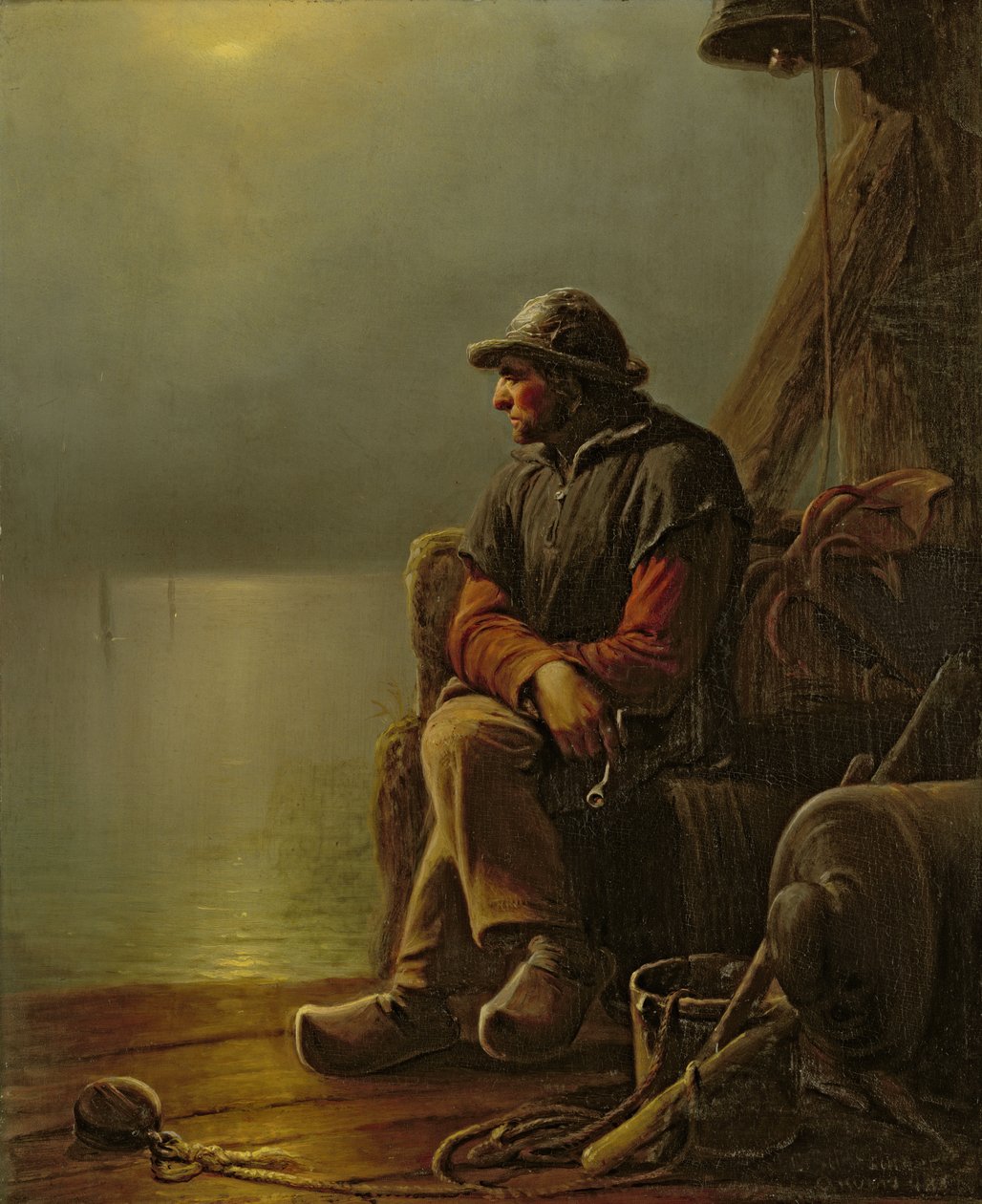 Pilot Nöbet Tutar, 1851 by Karl Schlesinger
