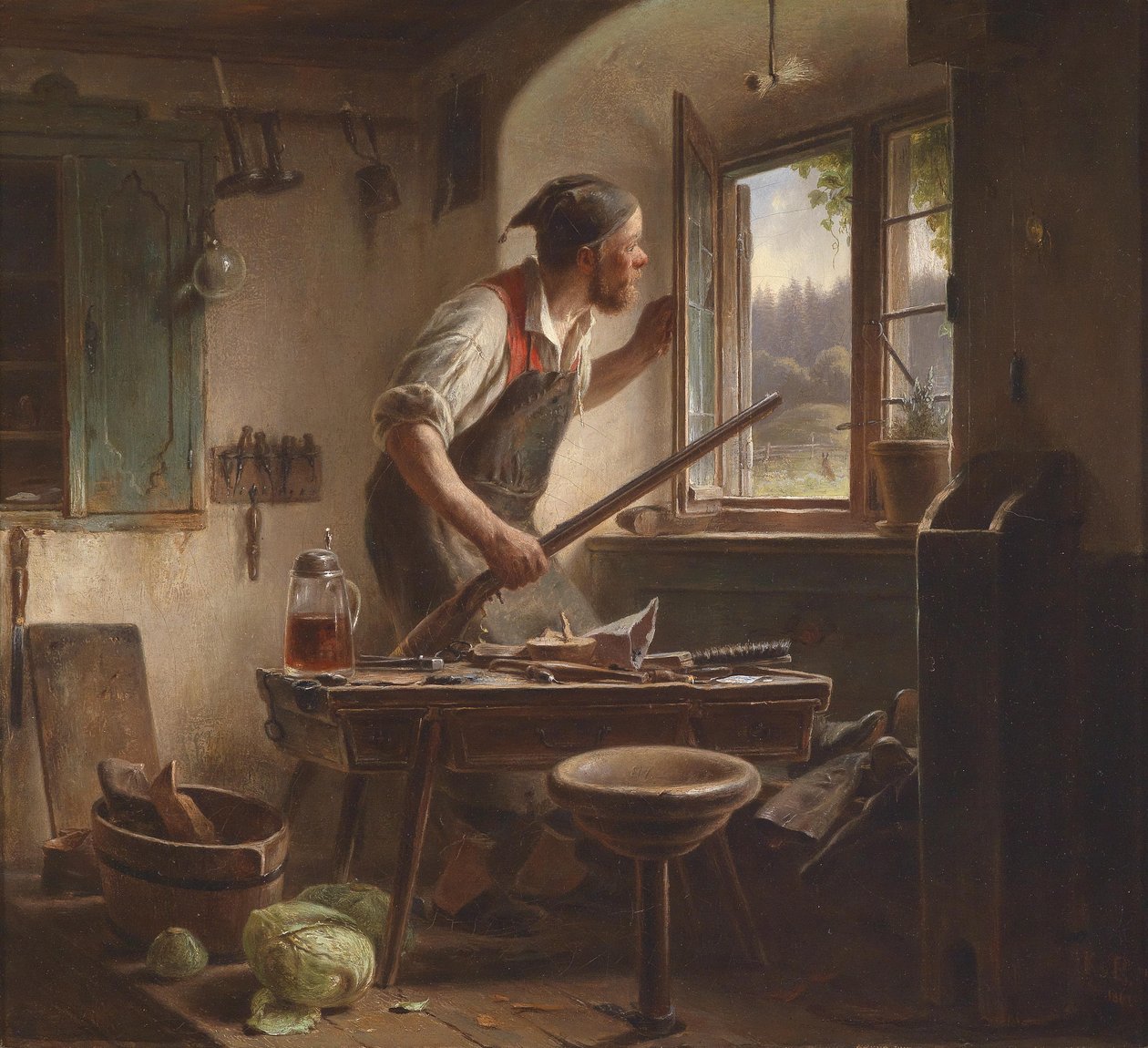 dikkatli ayakkabıcı by Karl Von Enhuber