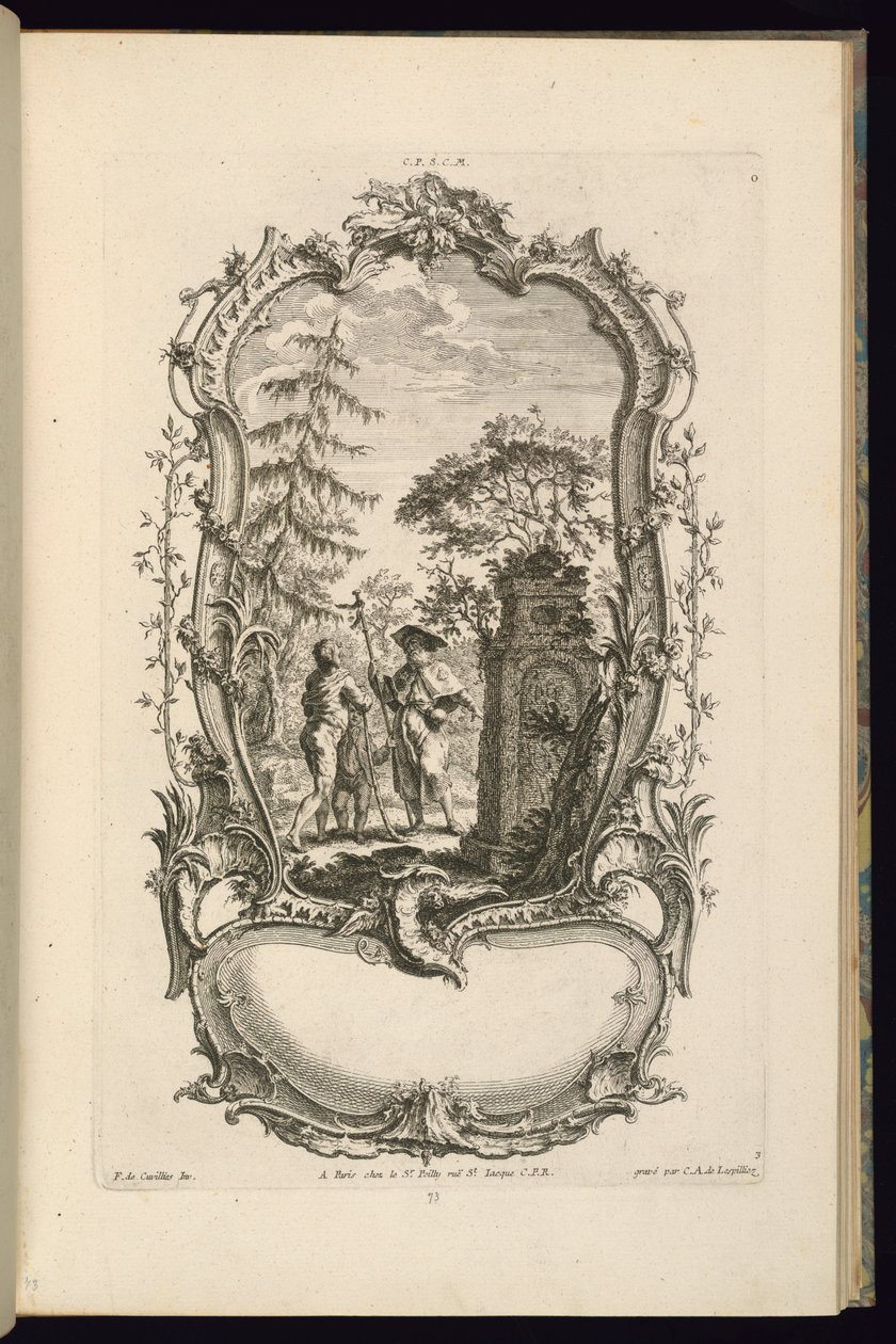 Büyük ve Küçük Bölmeli Kartuş Tasarımı by Karl Albert von Lespilliez
