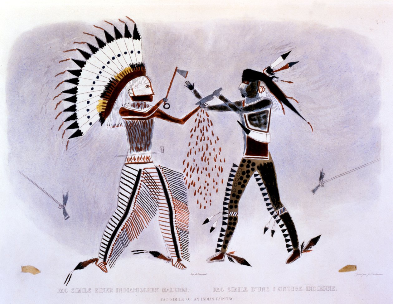 Bir Hint resminin tıpkıbasımı, 1843-44 by Karl Bodmer