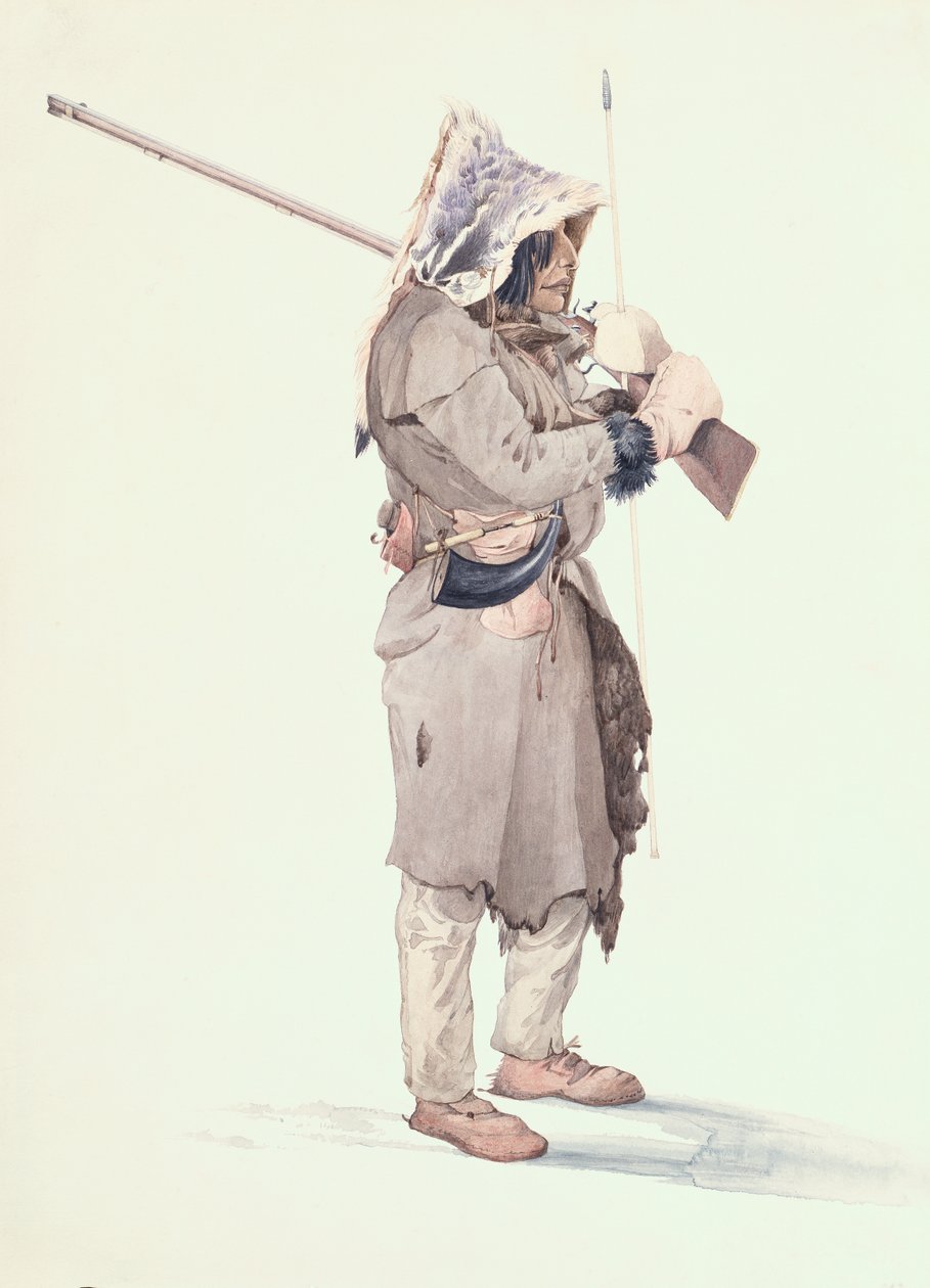 Pasesick-Kaskutau by Karl Bodmer