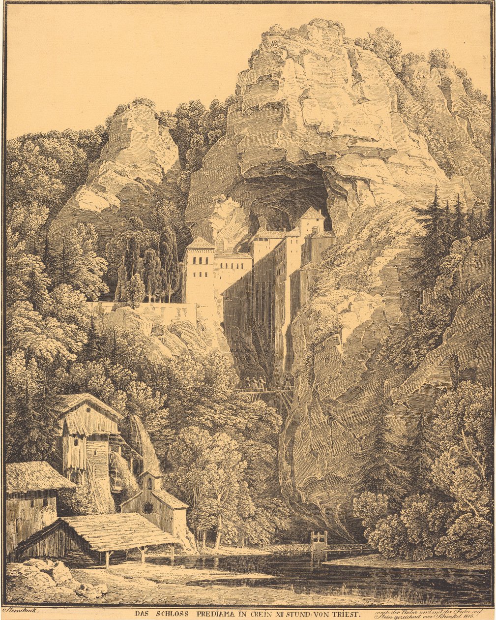 Das Schloss Prediama Crein XII Stund