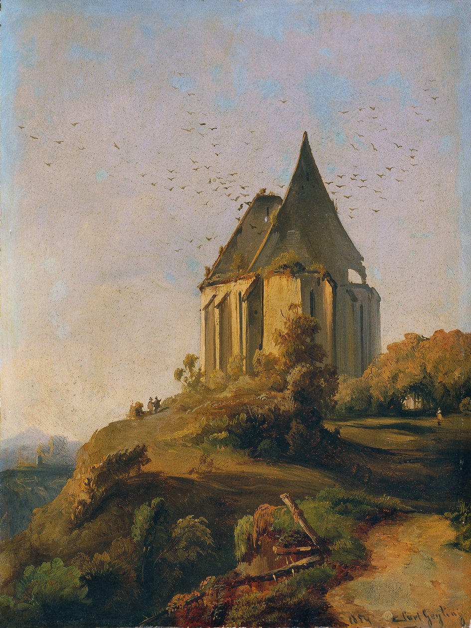 Kirchenruine by Karl Geyling