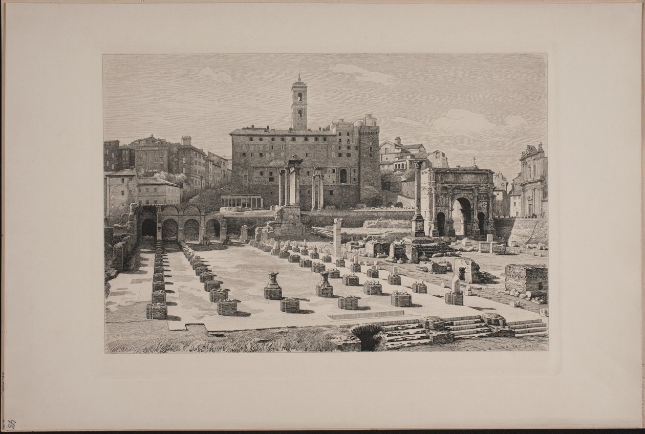 Roma forumu by Karl Jensen