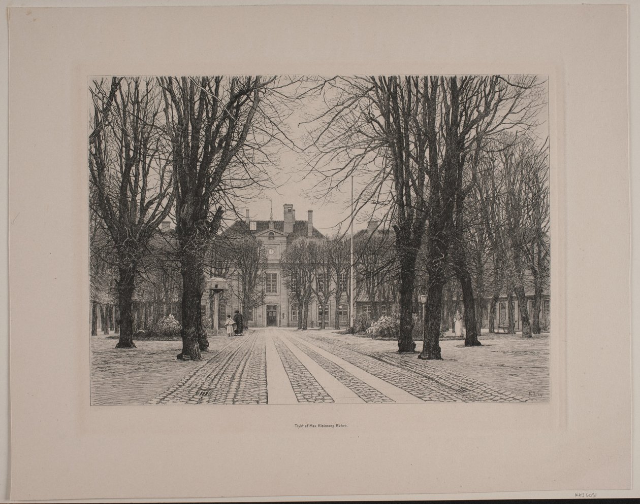 Grønnegården, Frederiks Hastanesinde by Karl Jensen
