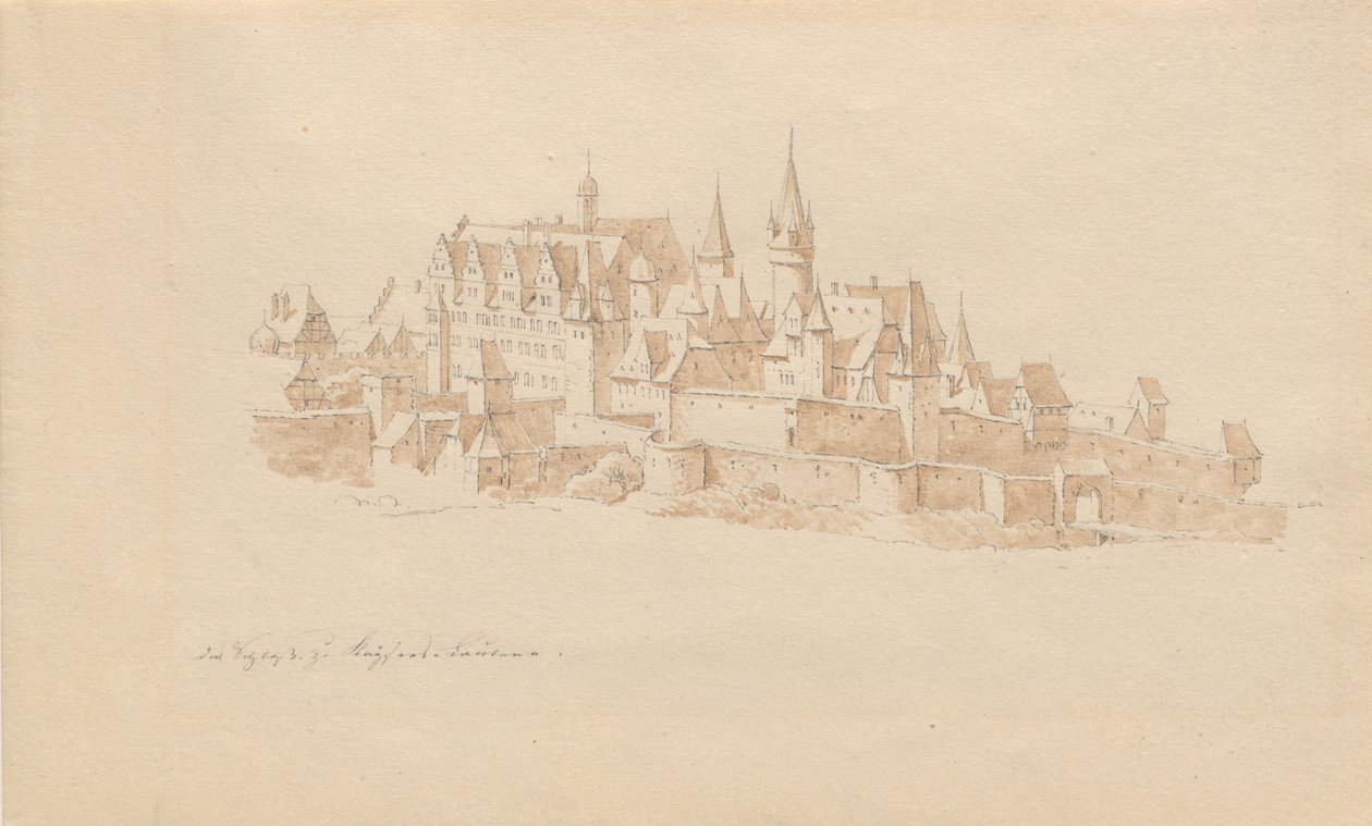Kaiserslautern Kalesi by Karl Julius Von Leypold