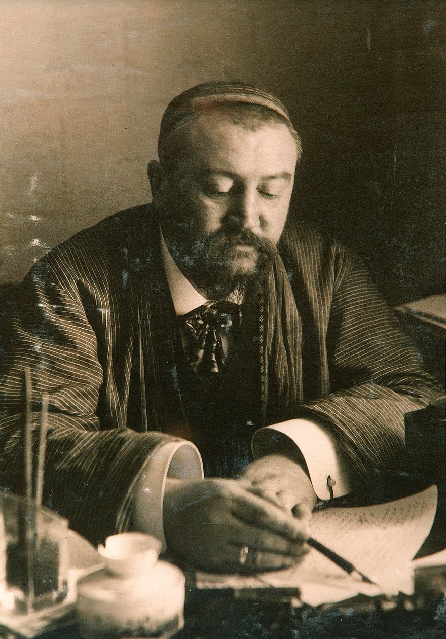 Alexander Kuprin, Rus yazar, 20. yüzyılın başlarında by Karl Karlovich Bulla