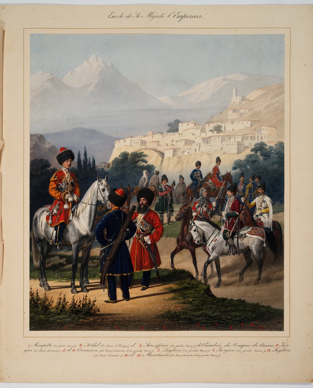 Majestelerinin Konvoyu, 1867 by Karl Karlovich Piratsky