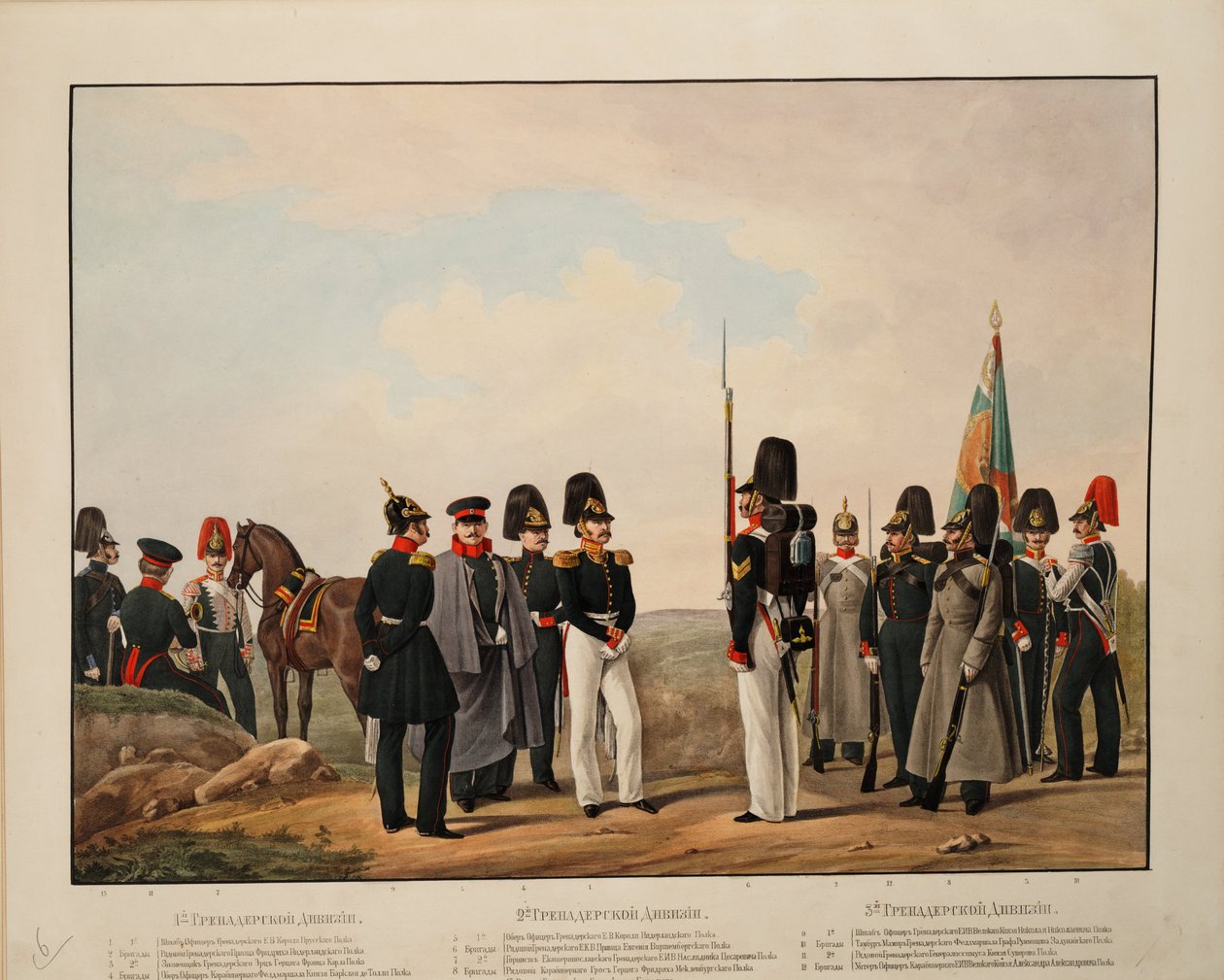 Rus 1., 2. ve 3. Grenadier Tümenleri, 1845-1855 by Karl Karlovich Piratsky