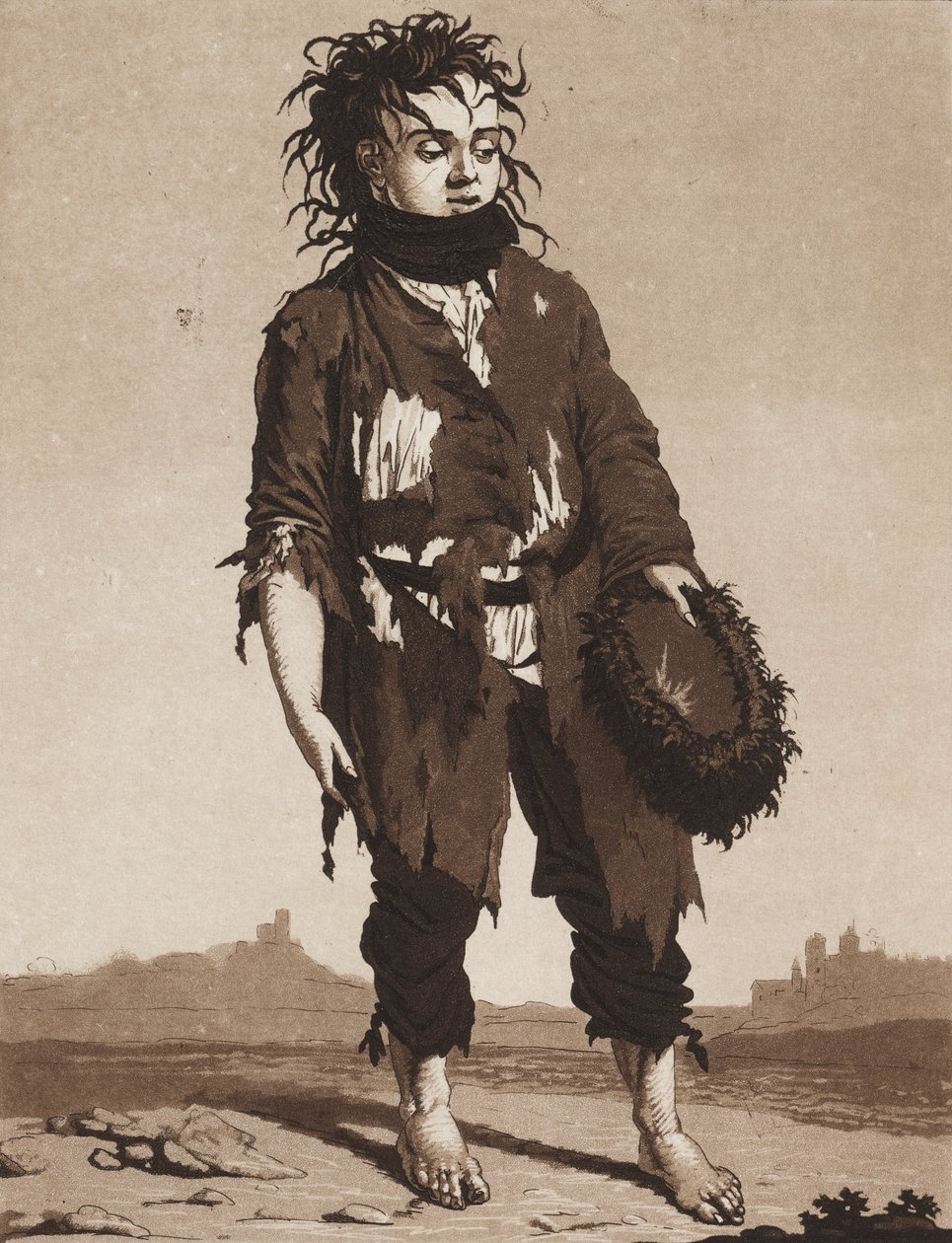 Genç Dilenciler by Karl Ludwig Bernhard Buchhorn
