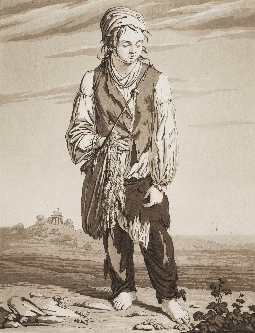 Genç Dilenciler by Karl Ludwig Bernhard Buchhorn