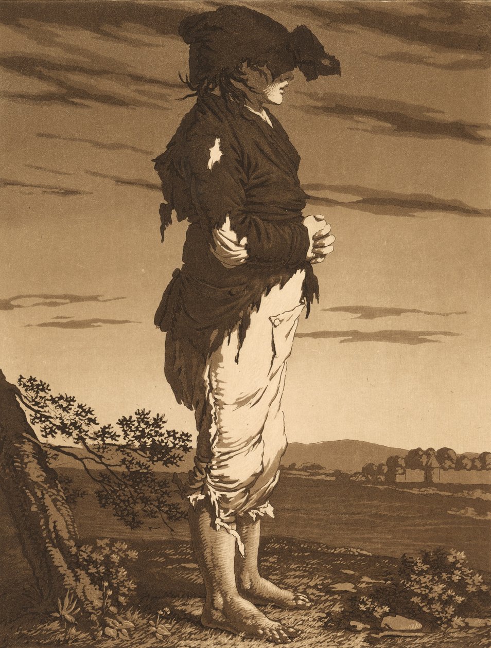 Genç Dilenciler, c. 1800 by Karl Ludwig Bernhard Buchhorn