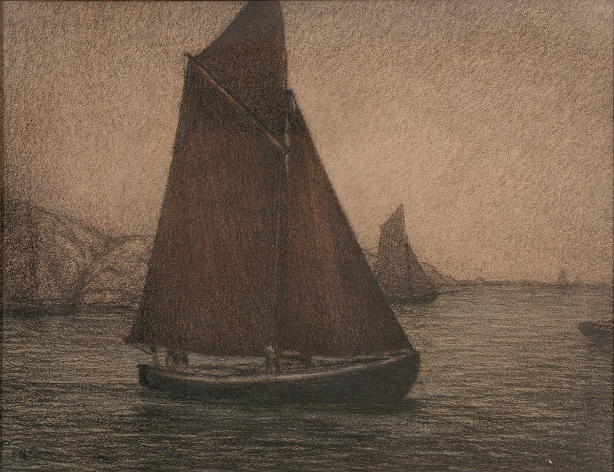 Net Balıkçı Tekneleri by Karl Nordström