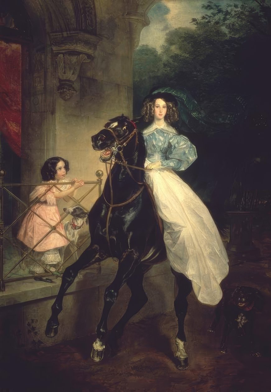 Binici by Karl Pavlovich Bryullov