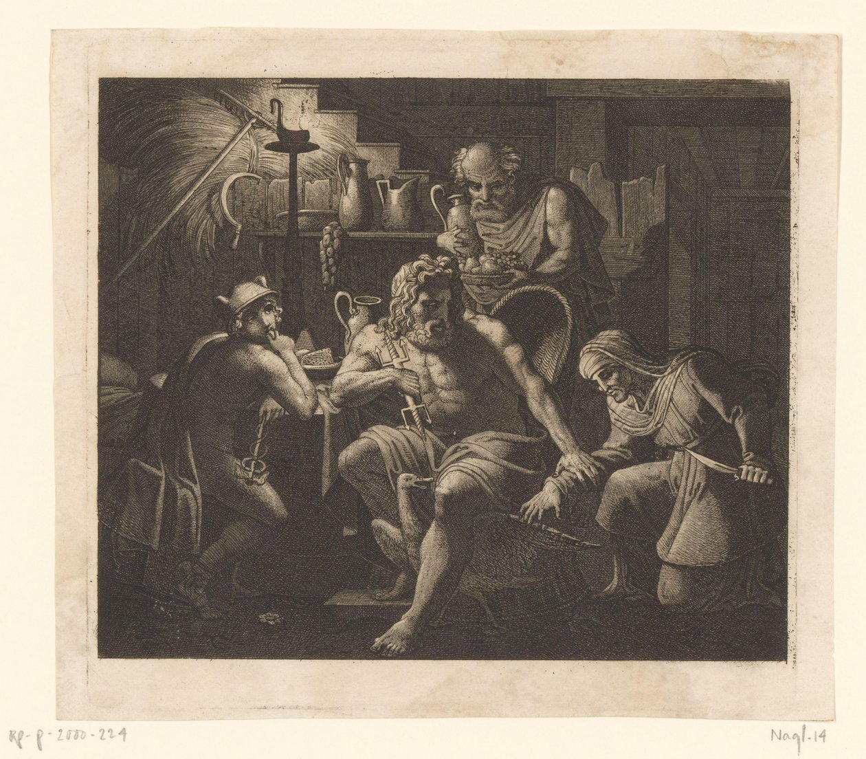 Jüpiter ve Merkür Philemon ve Baucis