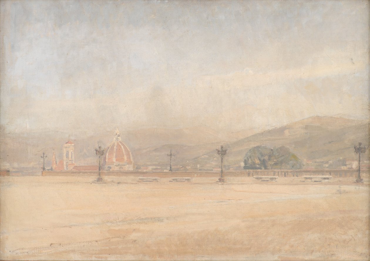 Floransa yakınlarındaki Piazzale Michelangelo by Karl Schou