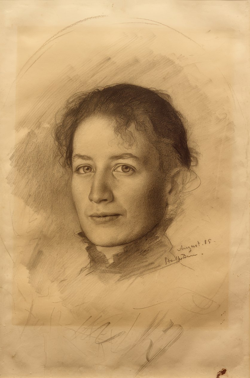 Sanatçının kız kardeşi Marie Stauffer