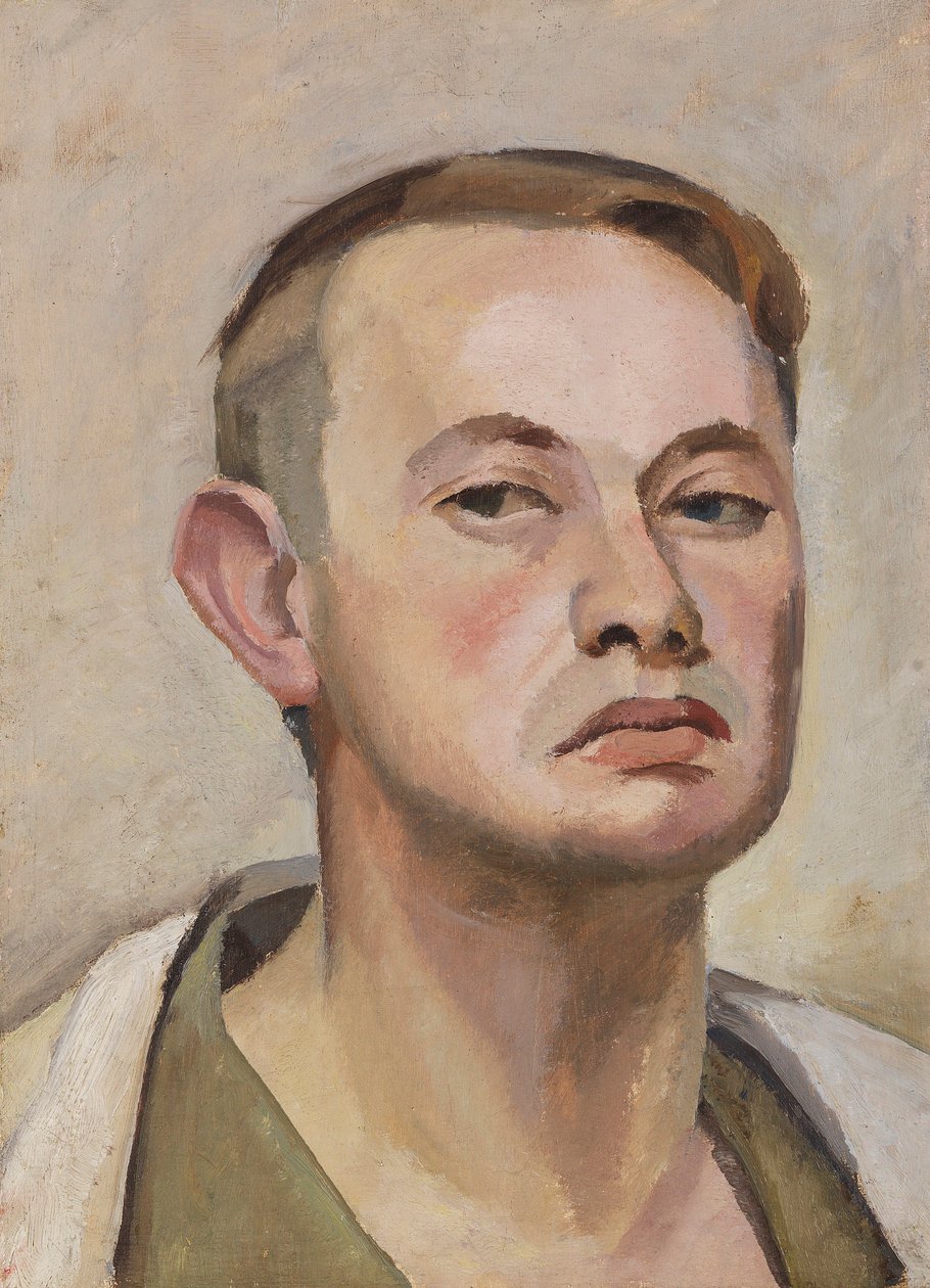 Otoportre, c. 1925. by Karl Tratt