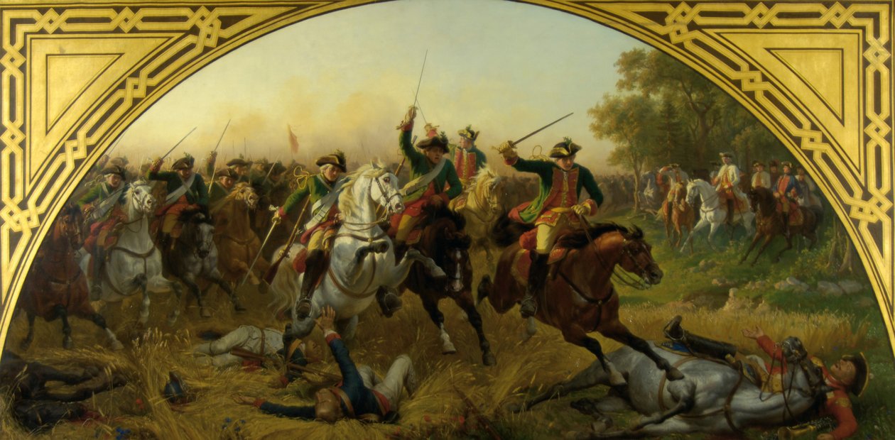 Kolin Savaşı 1757 by Karl von Blaas