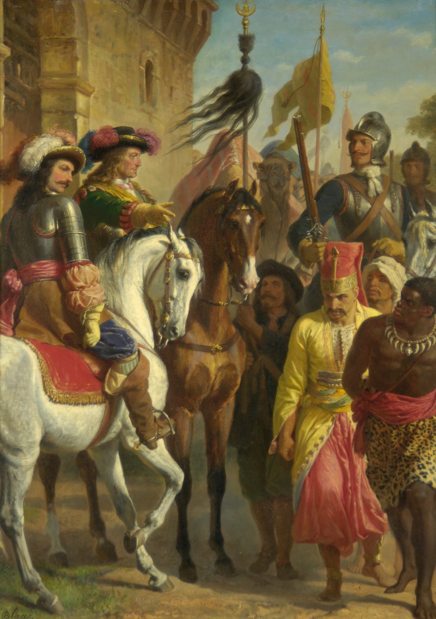 Levenç Savaşı 1664 by Karl von Blaas