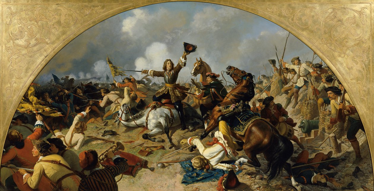 Torino Savaşı 1706 by Karl von Blaas