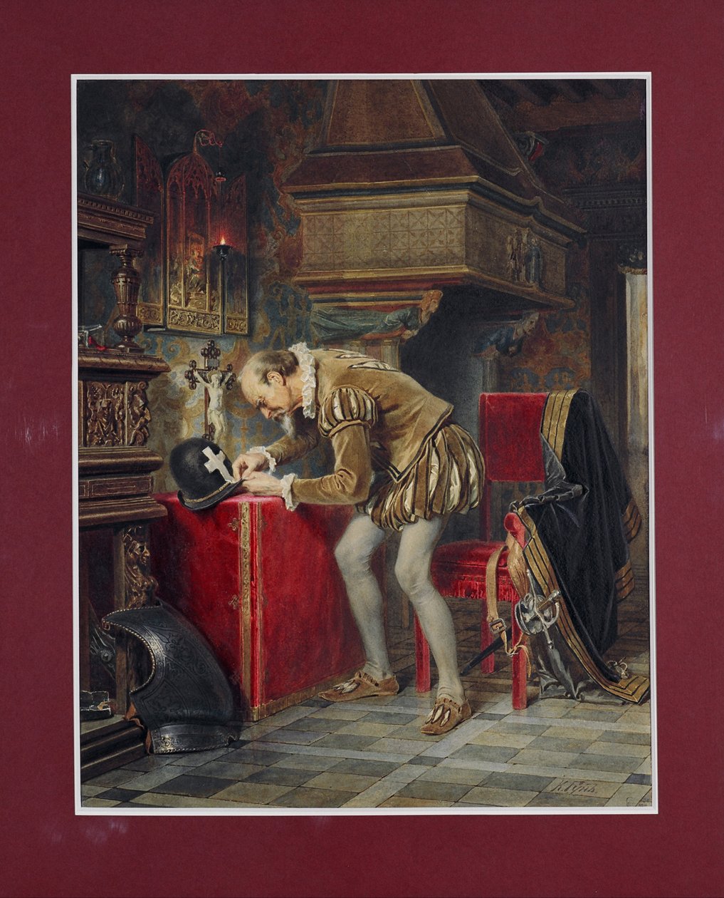 Aziz Bartholomews Gecesi Arifesinde (Ligist) by Karlis Fridikh Huns