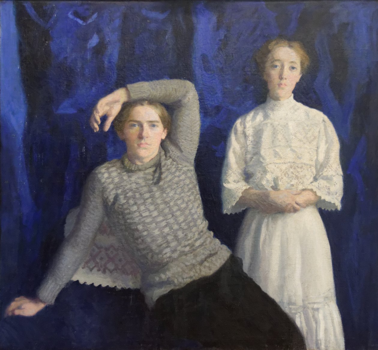 Çift Portre Beni ve Noemi by Károly Ferenczy