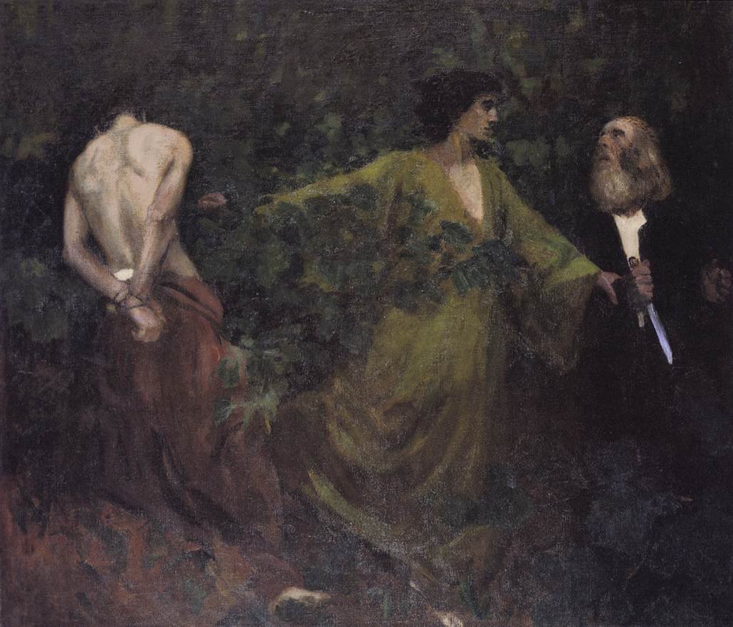 Isaacs Kurbanı by Károly Ferenczy