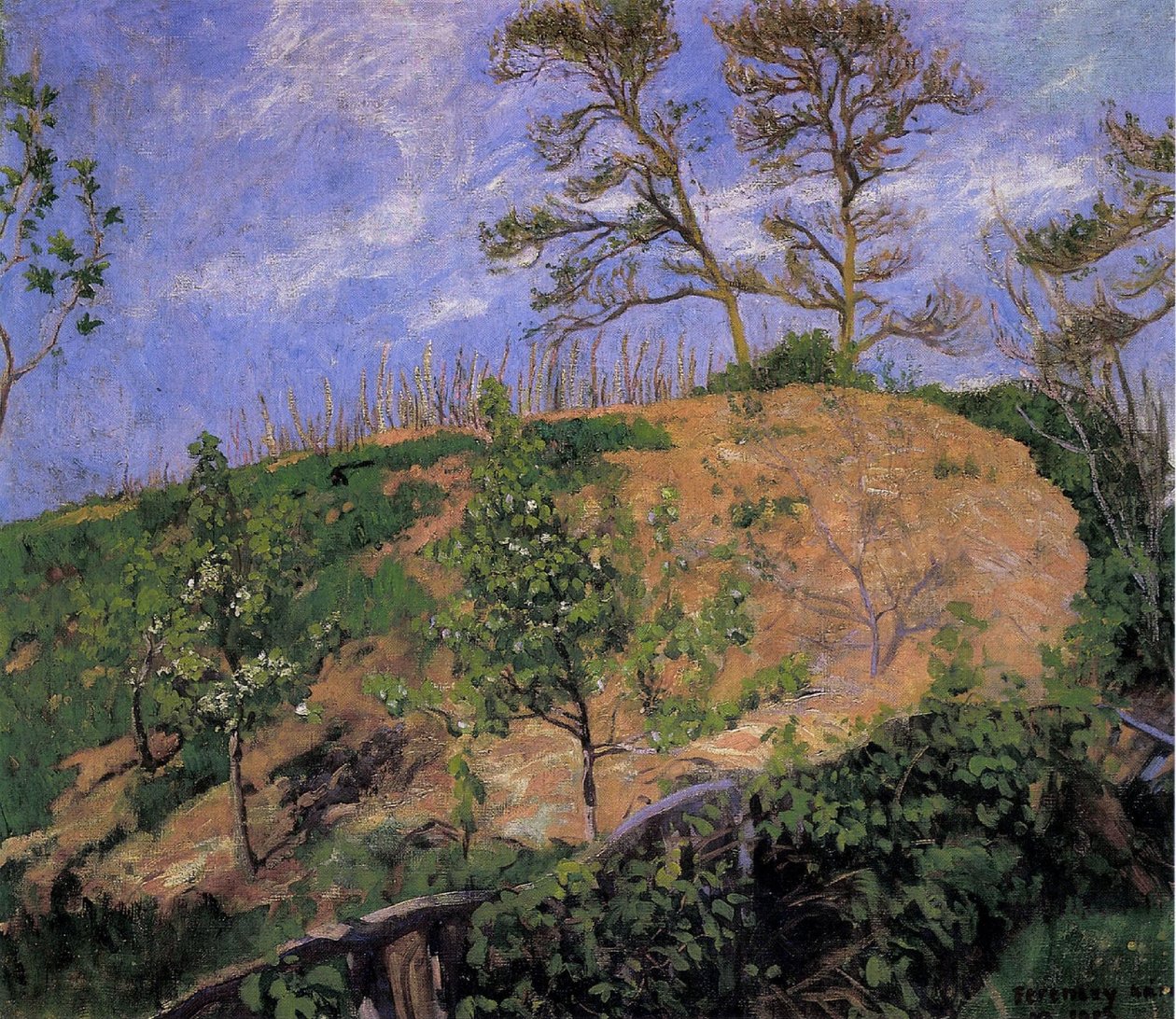 İlkbaharda Manzara by Károly Ferenczy