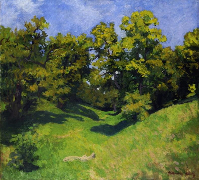 The_Edge_of_the_Grove by Károly Ferenczy