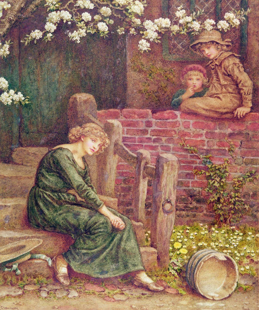 Kızın Masalı ve Süt Kovası by Kate Greenaway